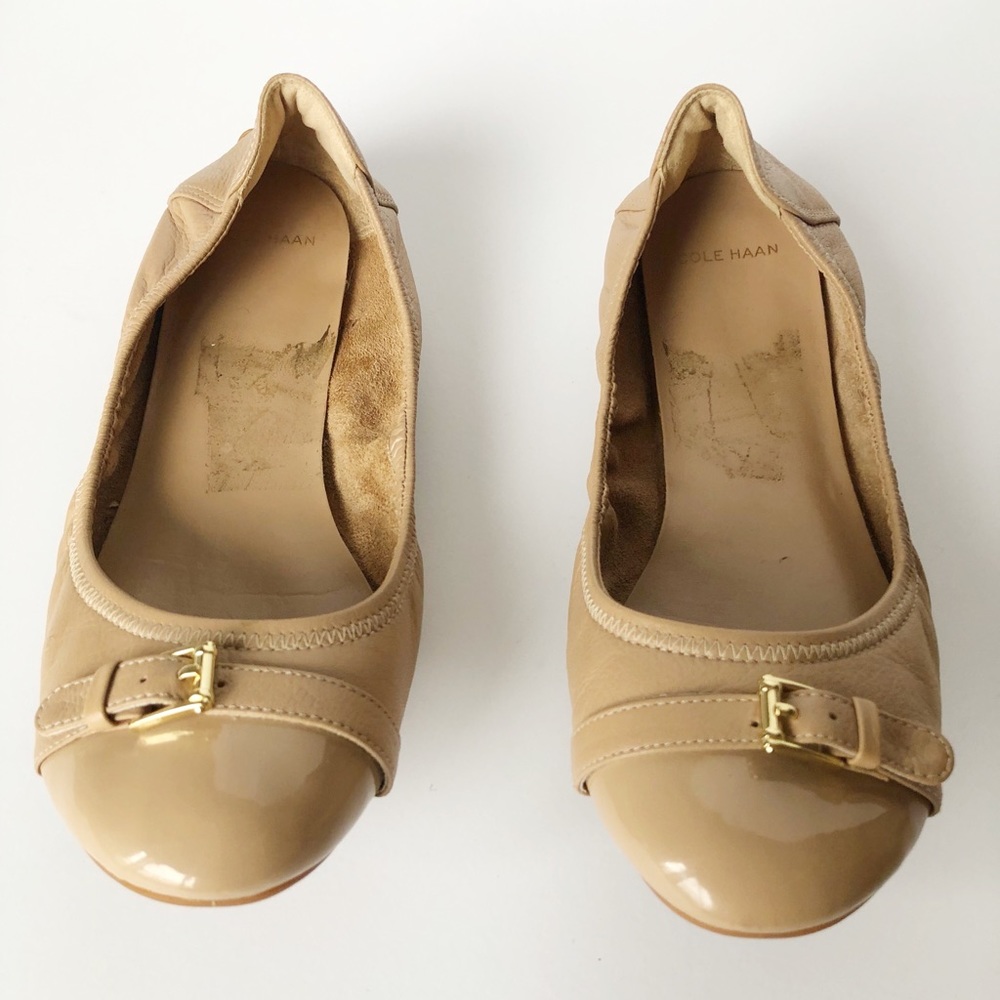 EUC Cole Haan Nude Ballet Flats- Size 7.5